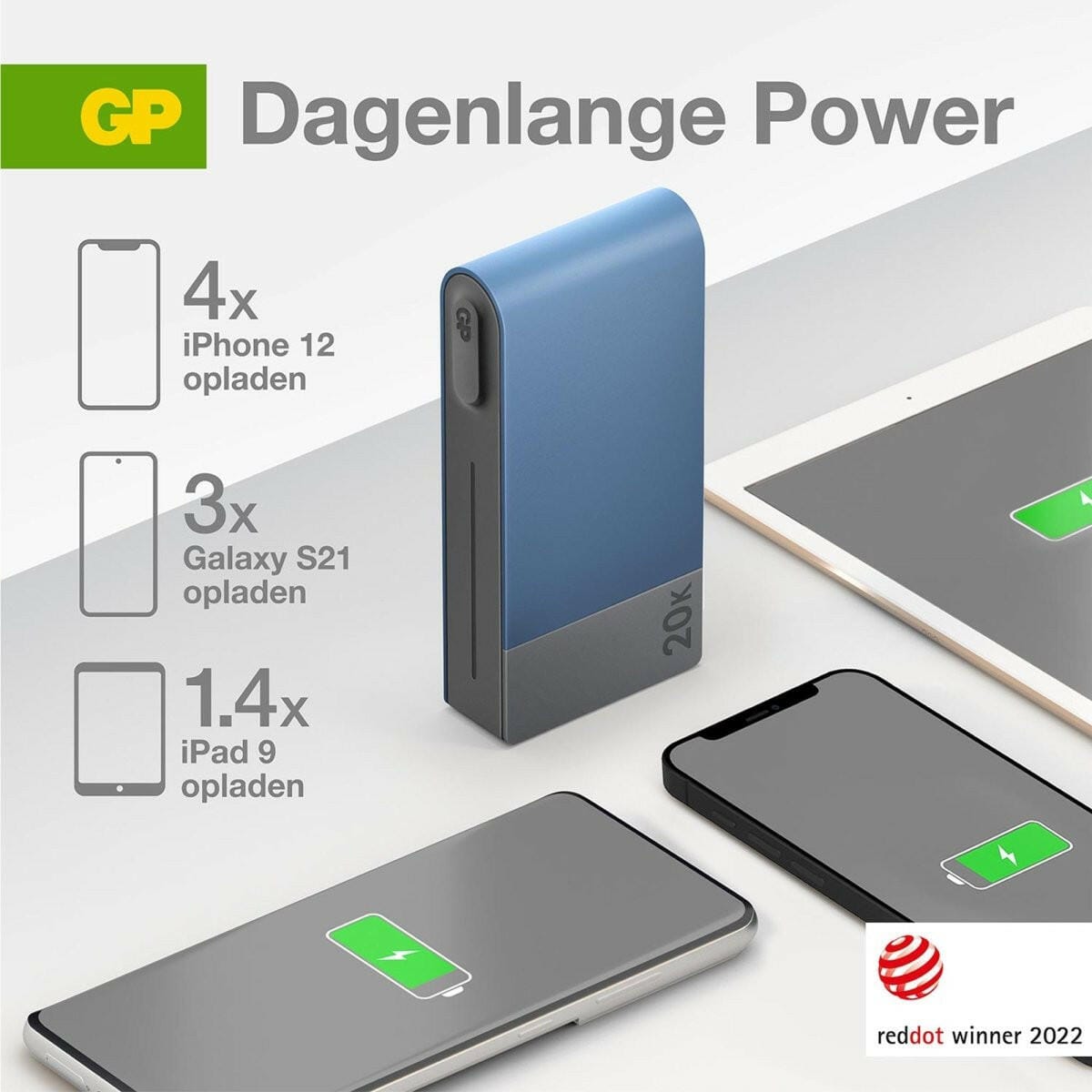 EP:Tummers GP POWERBANK USB-C 20.000MAH