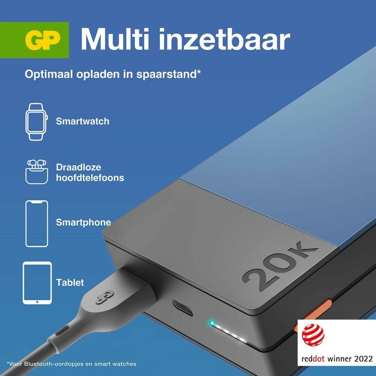 EP:Tummers GP POWERBANK USB-C 20.000MAH