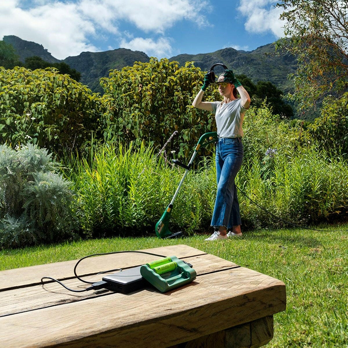 EP:Tummers GP USB LADER AA A4 2100MAH