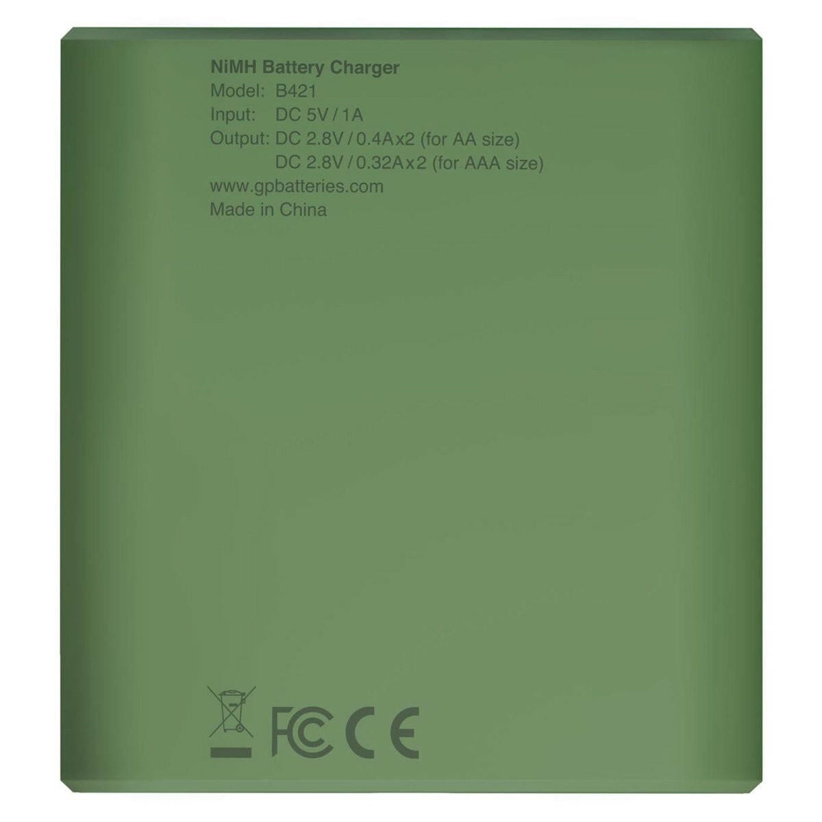 EP:Tummers GP USB LADER AA A4 2100MAH