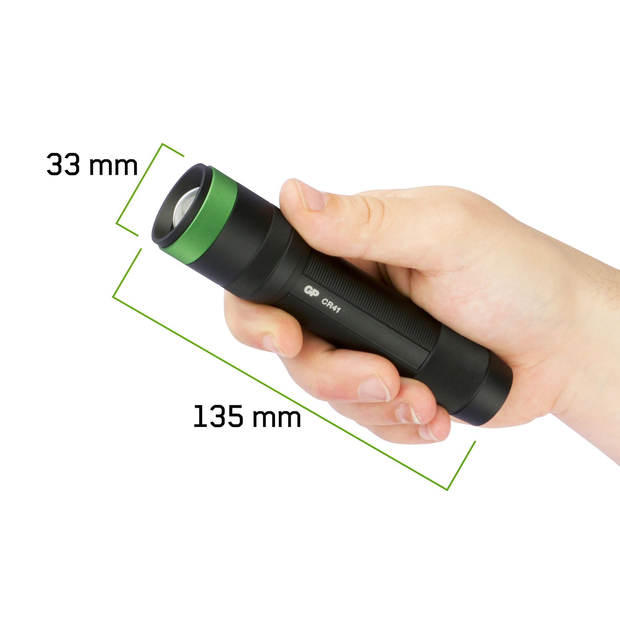 EP:Tummers GP ZAKLAMP 1X 18650 650 LUMEN