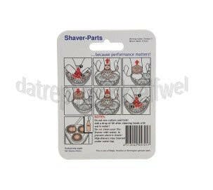 EP:Tummers NEWSPEAK SCHEERKOP ENKELE RING MET RETRACTIE MES