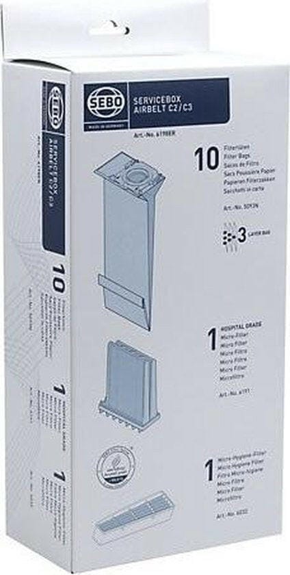 EP:Tummers SEBO STOFZUIGERZAK SERVICE BOX