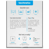 EP:Tummers TECHNETIX TV SPLITTER PTSX-02-S [ZIGGO GESCHIKT]