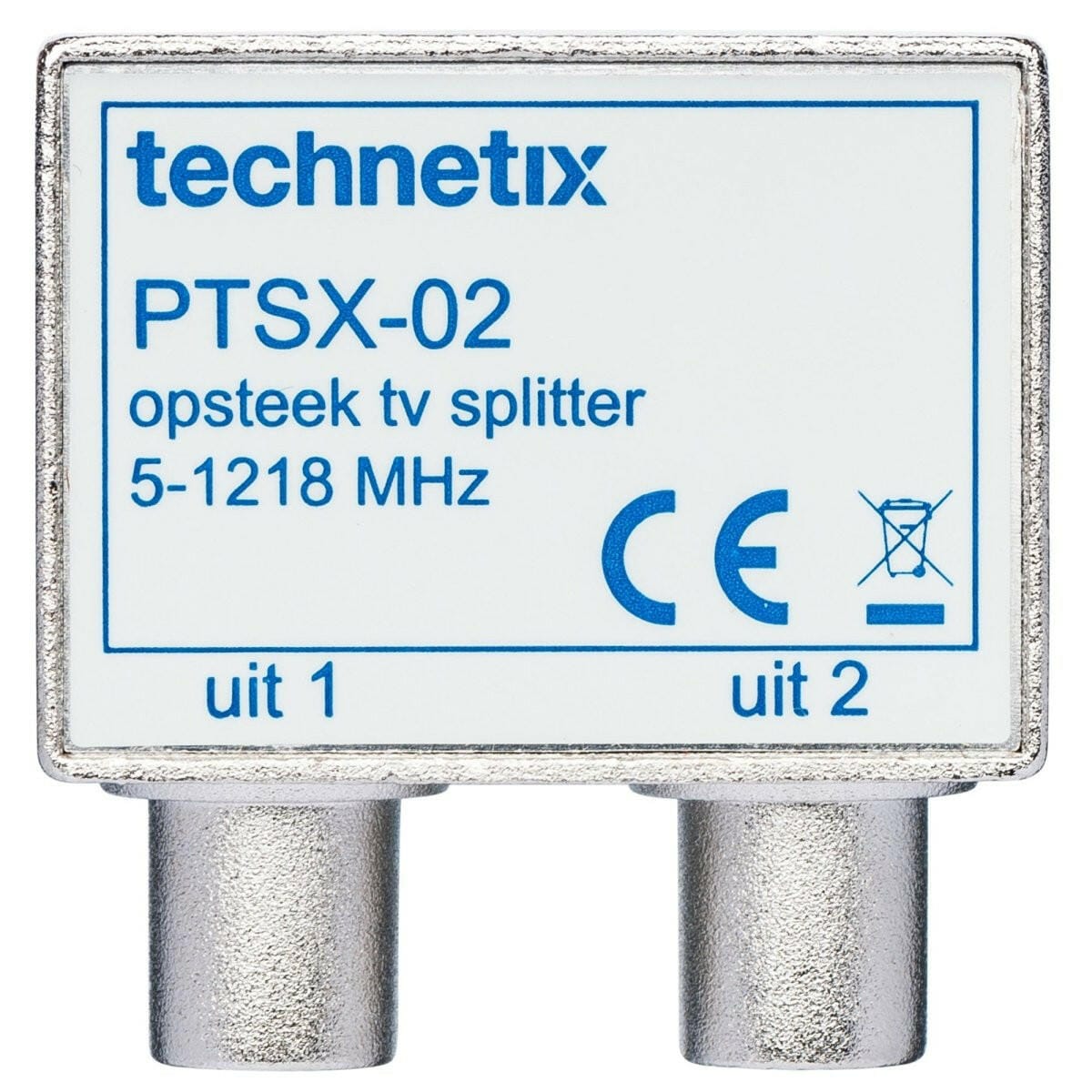 EP:Tummers TECHNETIX TV SPLITTER PTSX-02-S [ZIGGO GESCHIKT]