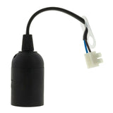 EP:Tummers VERHUISFITTING E27 ZWART 2ST.