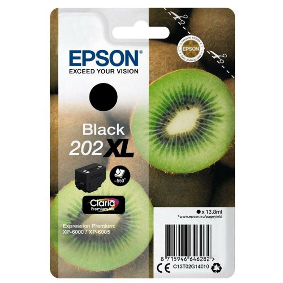 Epson INK/202XL KIWI 13.8ML BK