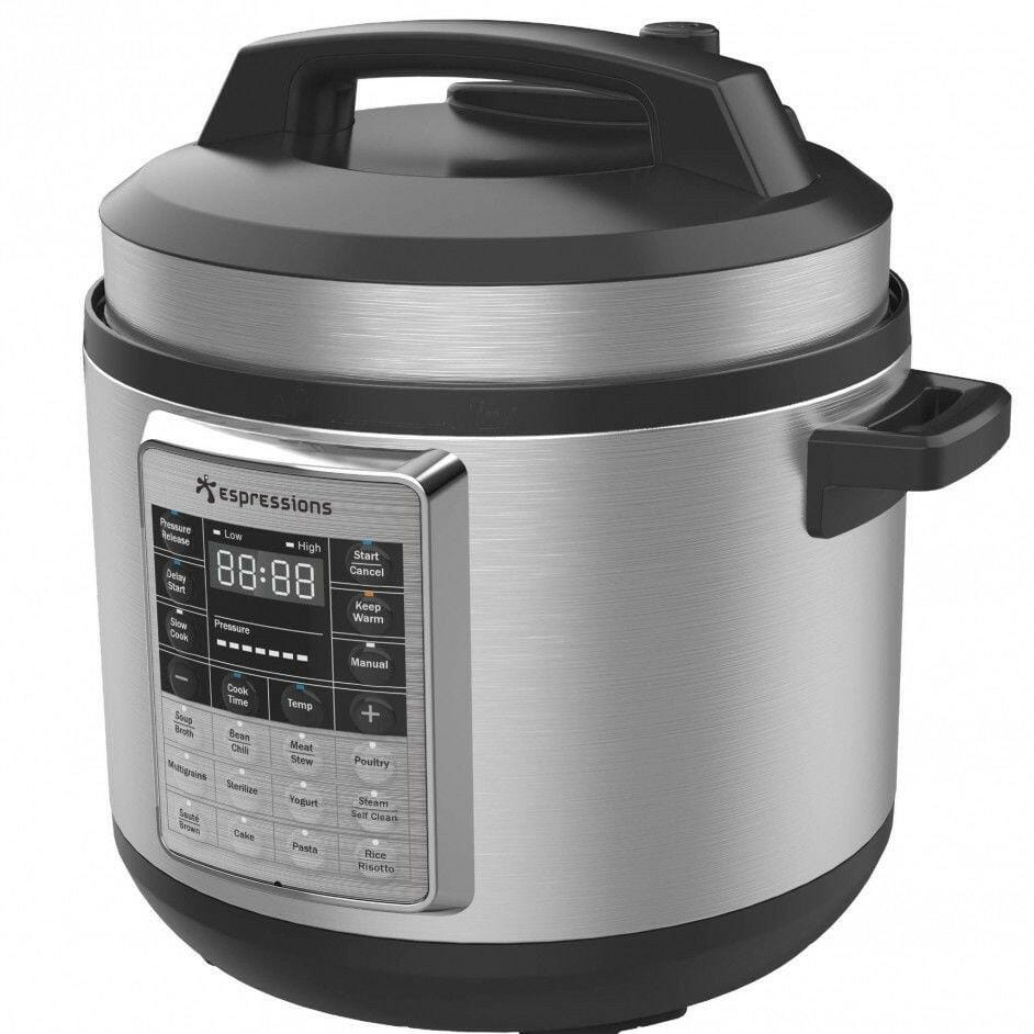 Espressions Espressions Smart Pressure Cooker 5,7L Sous-Vide functie RVS
