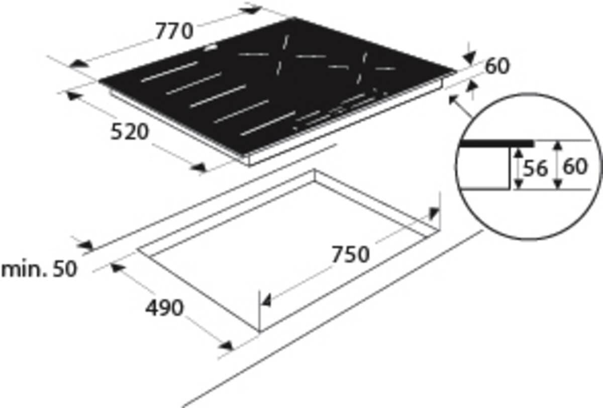 Etna Etna KIF577ZT zwart