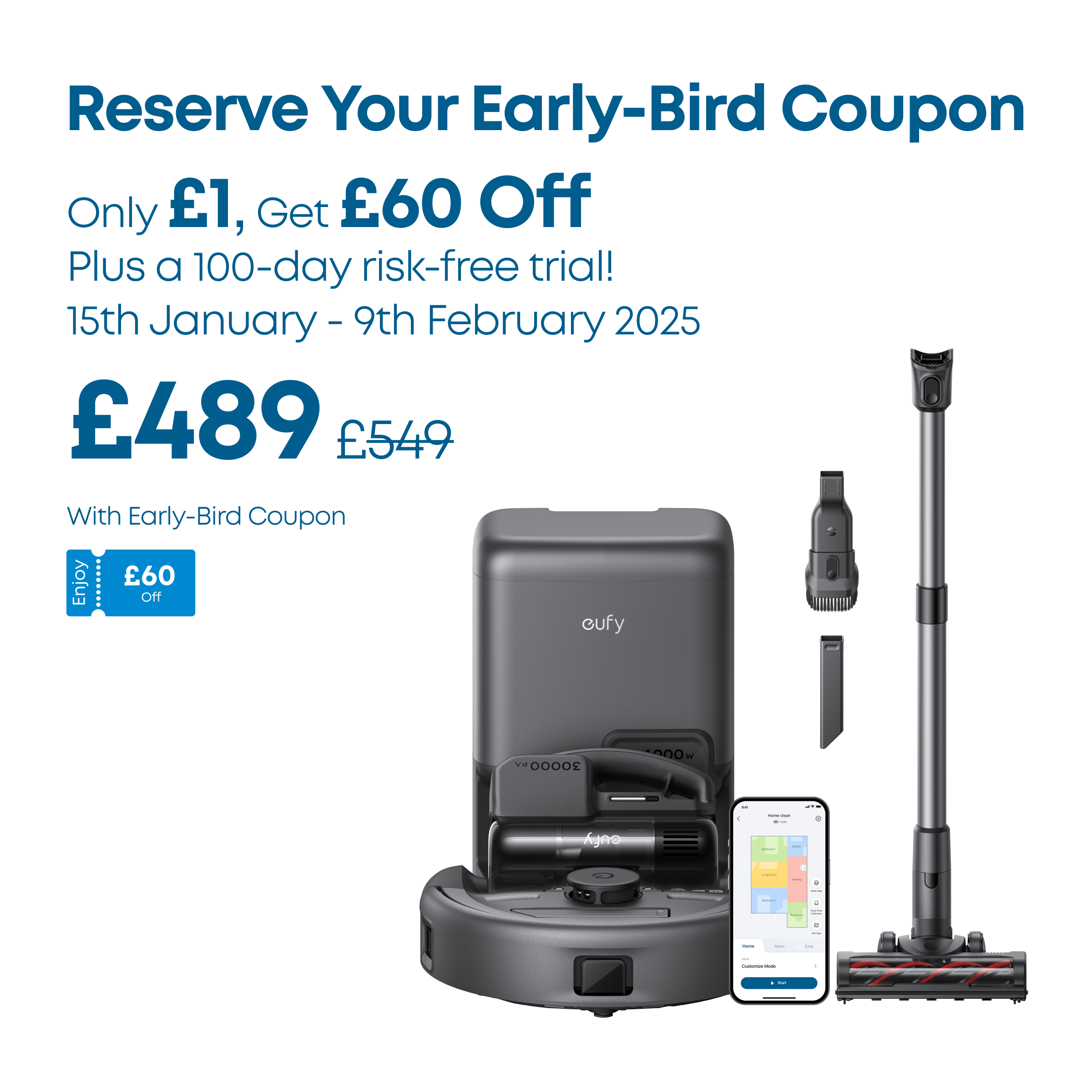 Eufy Eufy 3-in-1 E20 Dust Bag