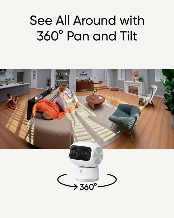 Eufy Eufy Indoor Cam (S350) Dual lens