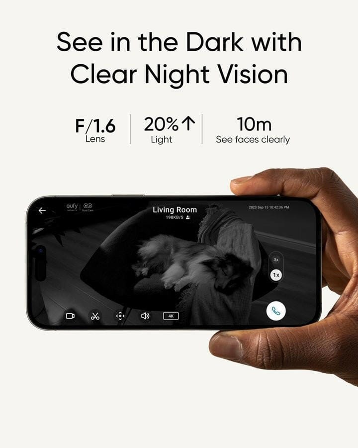 Eufy Eufy Indoor Cam (S350) Dual lens