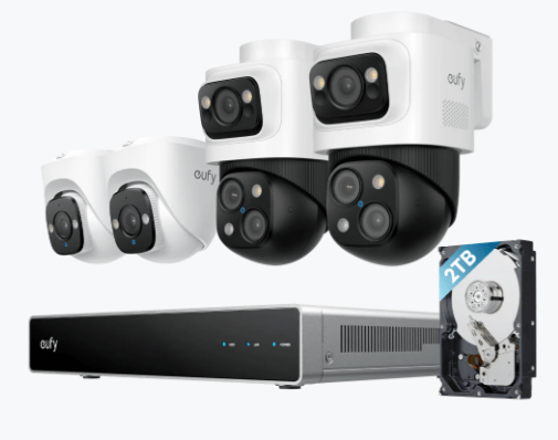 Eufy Eufy PoE NVR Security System S4 Turret