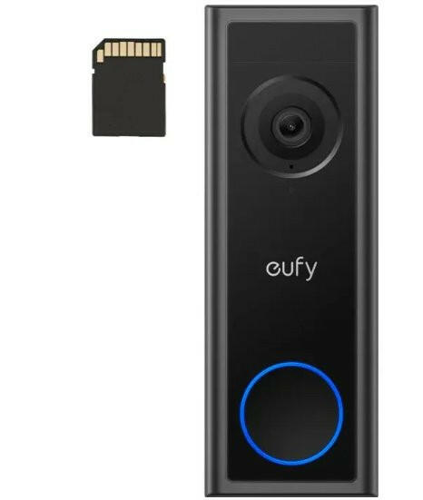 Eufy Video Doorbell (C31) with 32GB SD Card.