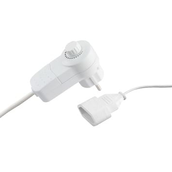 Exin Exin Verlengsnoer met Dimmer Wit 2m