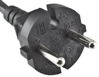 Exin Snoer 2x1mm2 2300W 10A zwart 20M H05VV-F