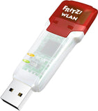 AVM FRITZ!WLAN Stick AC 860 International wit-rood.