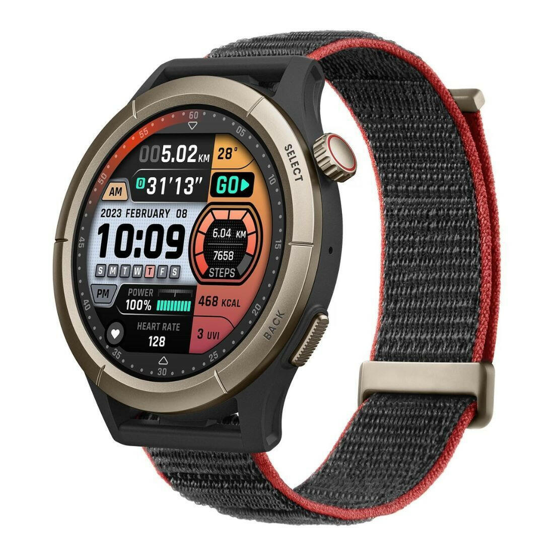 Amazfit Cheetah Pro Run Track Black