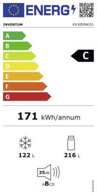 Inventum KV1850W wit