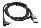 Easyfiks USB to Lightning cable 1m zwart