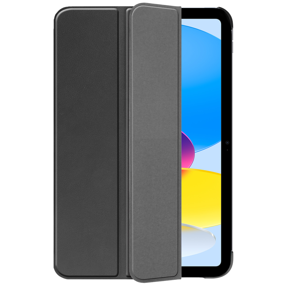 Just in Case iPad 2022/24/25 (10th/11th) Tri-Fold Case zwart