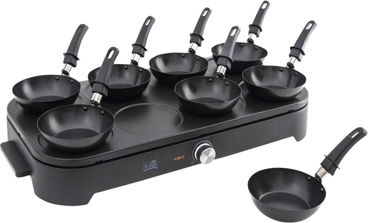 Fritel Fritel GWP 2560 Gourmet-Wok-Pancake maker zwart