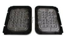 Fritel Fritel Set bakplaten Brusselse/Luikse wafels 4 x 6