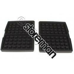 Fritel Fritel Set bakplaten Brusselse/Luikse wafels 4 x 6