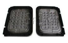 Fritel Set bakplaten Brusselse/Luikse wafels 4 x 6.