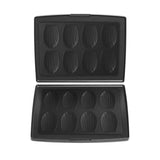 Fritel Set Bakplaten madeleines zwart.
