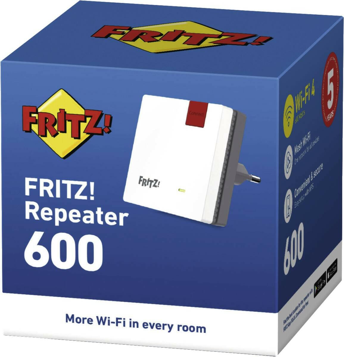 FRITZ! FRITZ!Repeater 600 Edition wit-rood