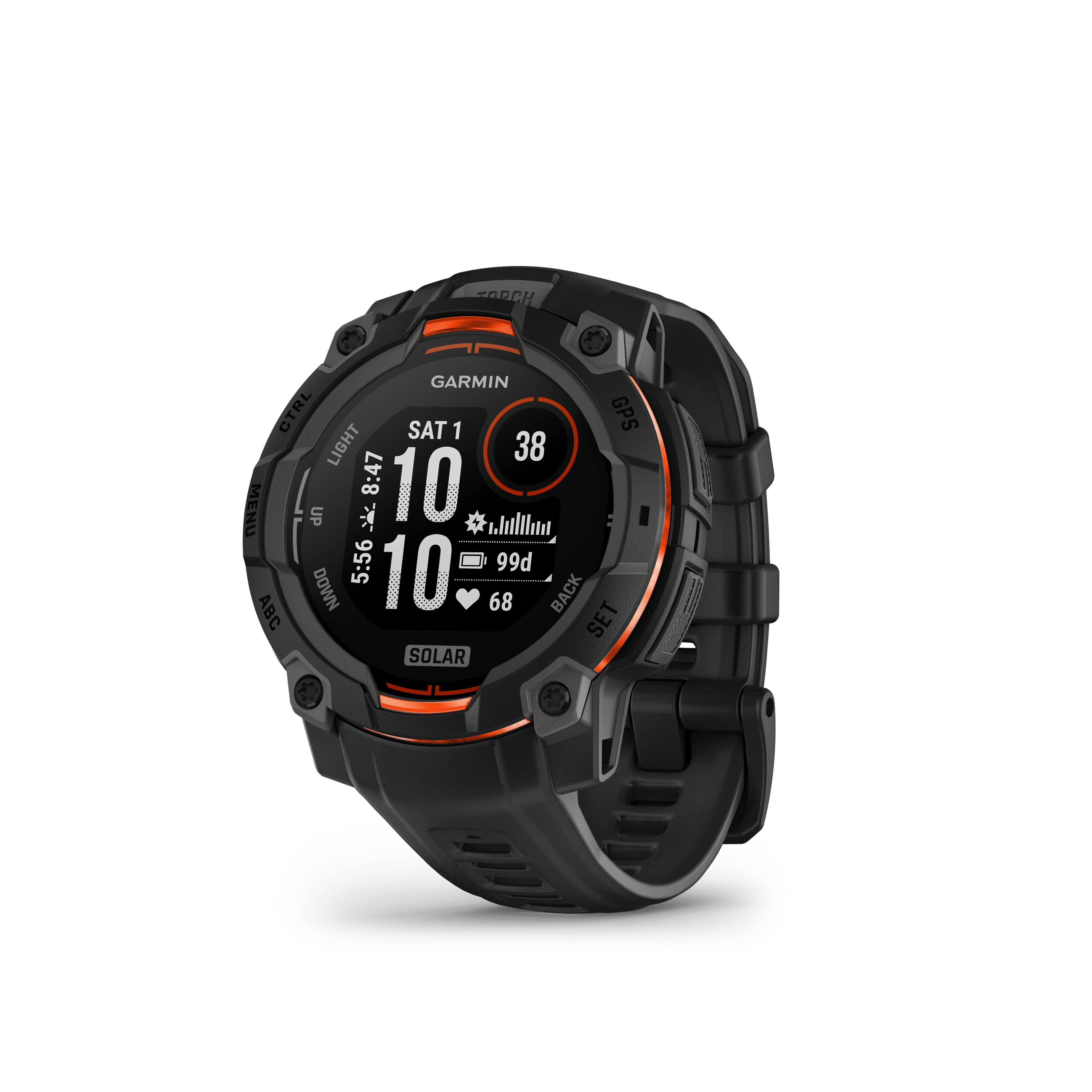 Garmin Garmin Instinct 3 45mm Solar Black