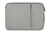 Gecko Universal Eco Laptop Case 15 inch Zipper Sleeve grijs.