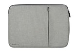 Gecko Gecko Universal Eco Laptop Case 15 inch Zipper Sleeve grijs