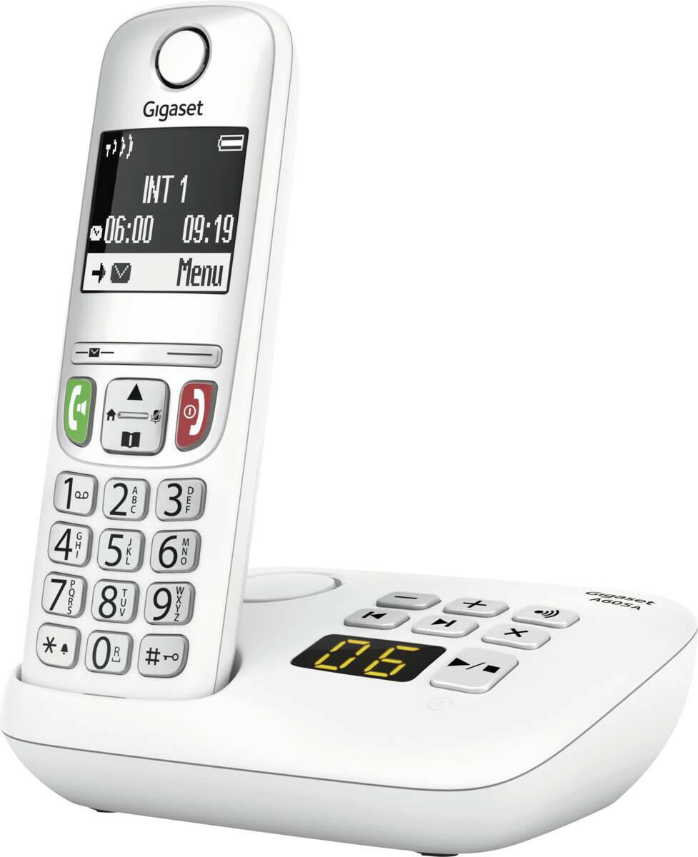 Gigaset A605A Duo wit.