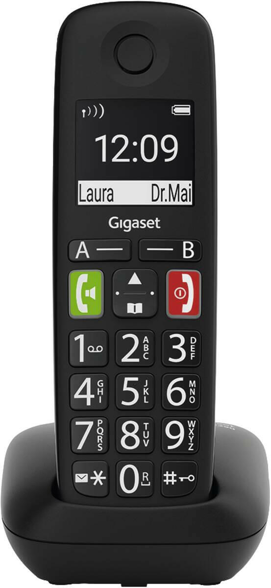 Gigaset E290R Single zwart.