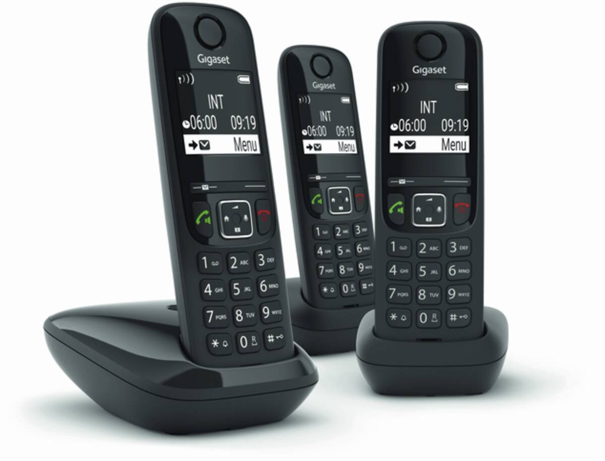 Gigaset Gigaset AS690R Trio zwart