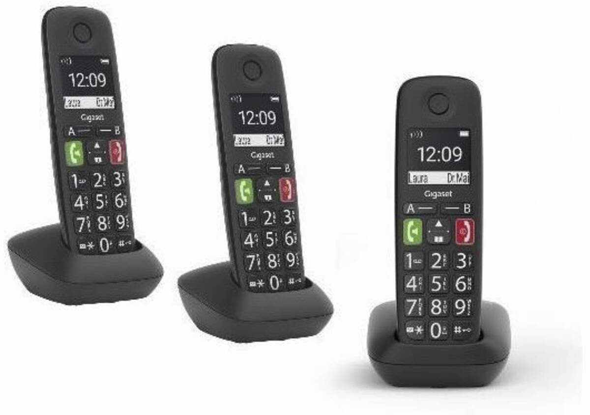 Gigaset Gigaset E290R trio zwart