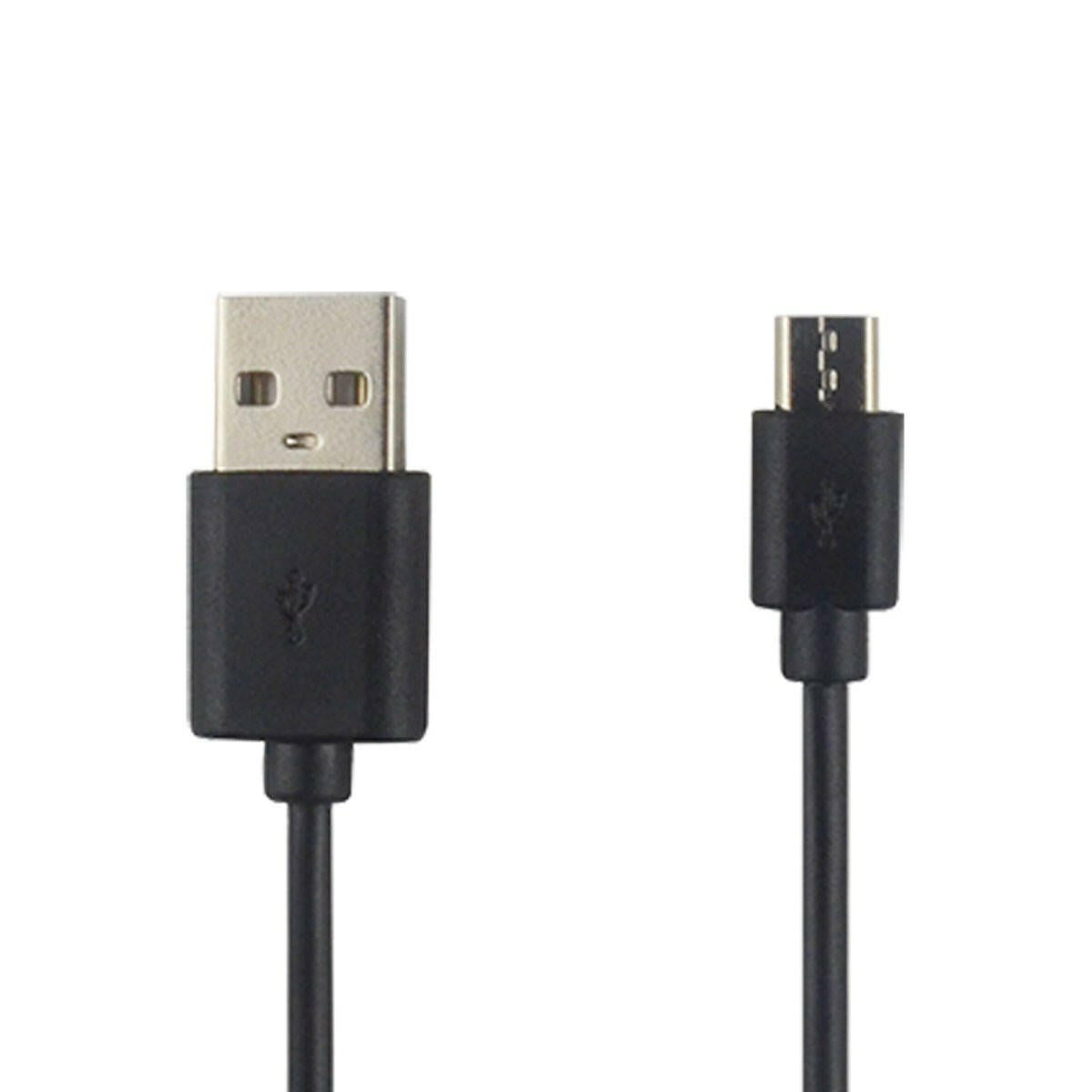 Grabn Go laad+datakabel USB-A Micro USB 1.0m zwart.