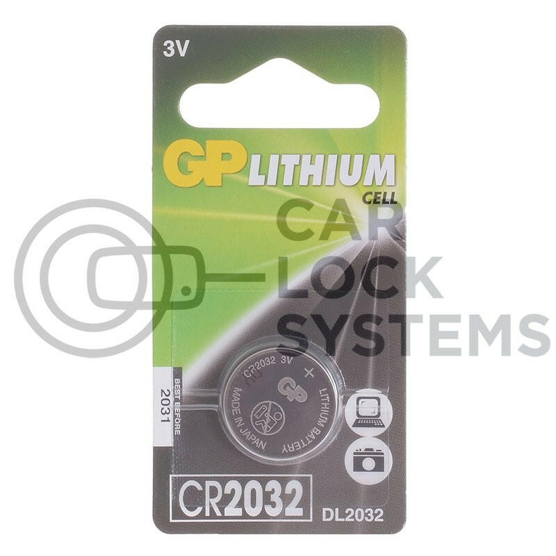 GP BATTERIJ KNOOPCEL CR1632 3V.