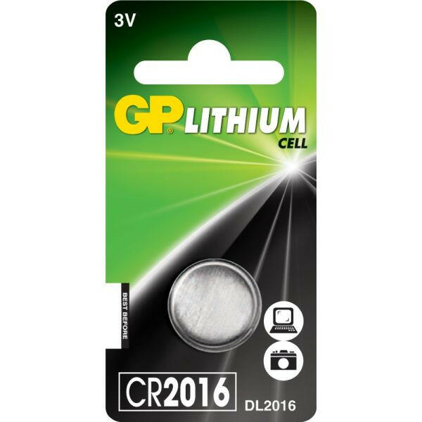 GP BATTERIJ KNOOPCEL CR1632 3V.