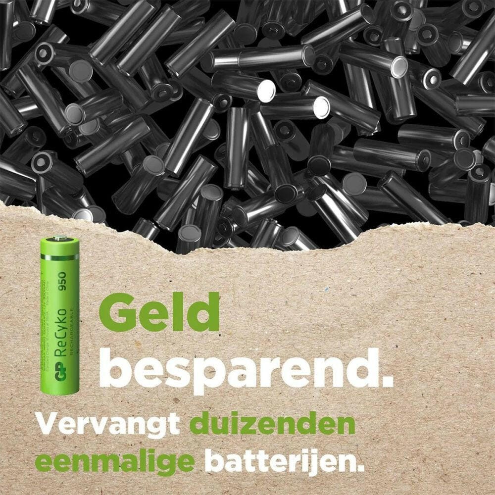 GP Batterij ReCyko+ Pro Oplaadbaar AAA