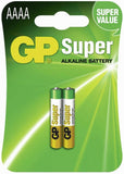 GP Battery GP Battery GP BATT. SUP.ALKALINE AAAA A2