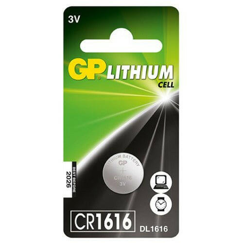GP Battery GP KNOOPCEL LITH. CR1616.