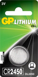 GP Battery GP KNOOPCEL LITH. CR2450 - EP:Tummers