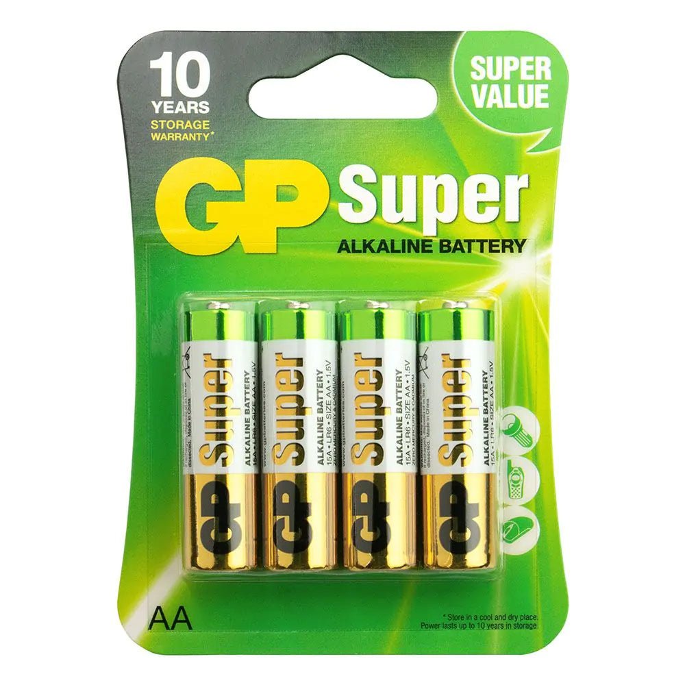 GP BATT.SUP.ALKALINE AA A4 - EP:Tummers