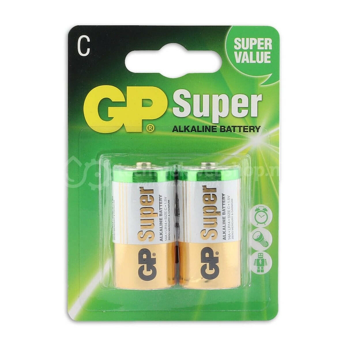 GP BATT.SUP.ALKALINE C A2.