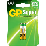 GP BATT.ULTRA+ALKALINE AAA A4 - EP:Tummers