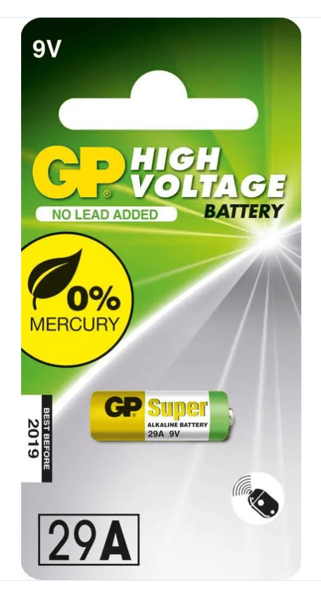 GP GP 29A 9V Batterij