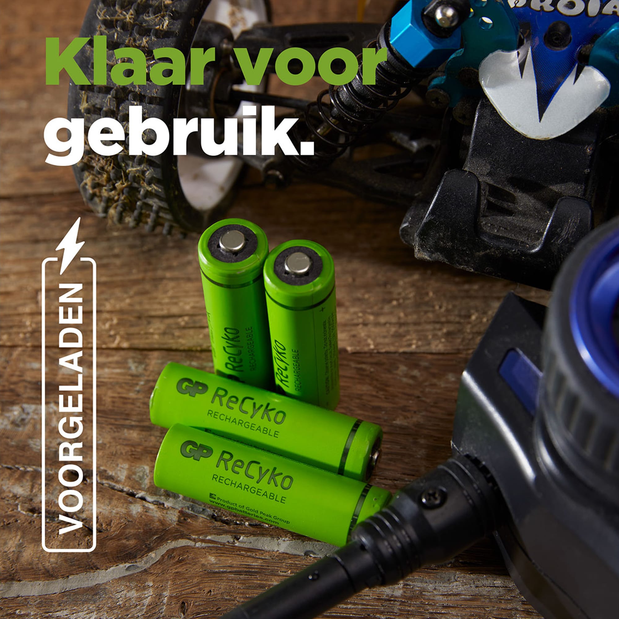 GP GP ReCyko Rechargeable AA Batterijen 2100mAh 2-Pack